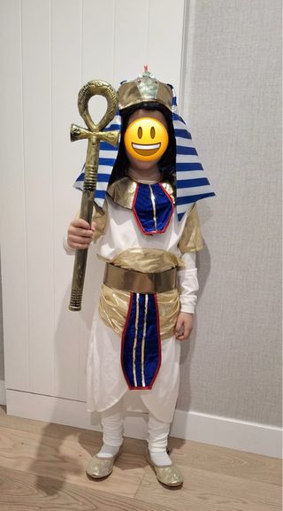 Disfraz Faraón Egipcio Niño