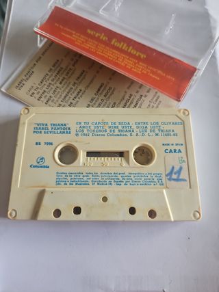 Cassette Isabel Pantoja viva triana! Veneno