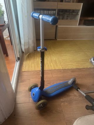 Patinete 3 Ruedas Azul