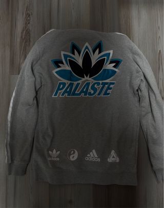 Sudadera Adidas x Palace Gris