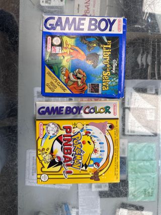 Game Boy: Libro de la Selva y Pokémon Pinball