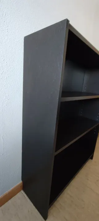 Estantería Billy Ikea 80x106 Negra/marrón