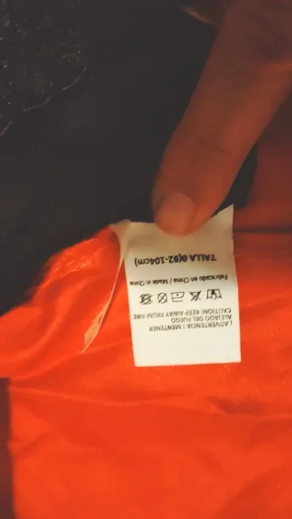 Disfraz Caperucita Roja.talla 92-104.