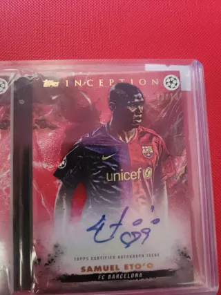 Dual Auto Lewandowski Eto'o 09/10