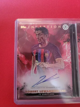 Dual Auto Lewandowski Eto'o 09/10