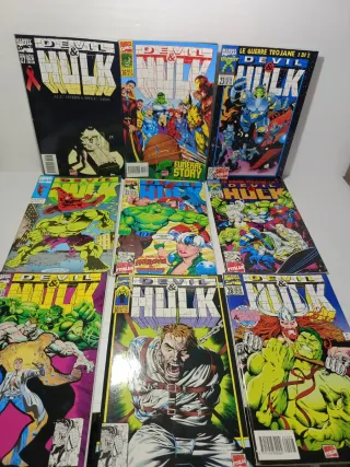 9 fumetti Devil & Hulk Marvel