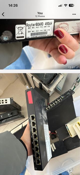 RouterBOARD 493AH MikroTik