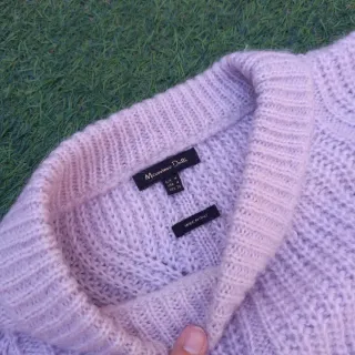 Jersey Massimo Dutti color lila.