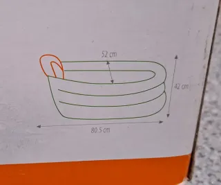 Bañera hinchable bebe Jane