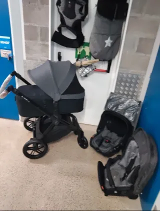 Cochecito Bebé Jane Muum 4 Piezas con Accesorios