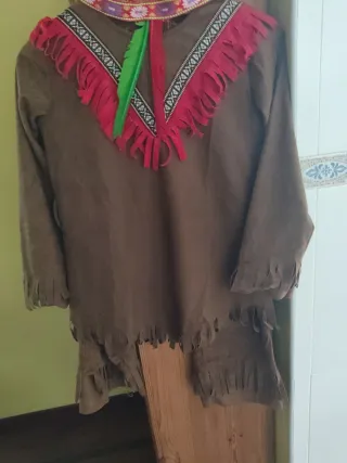 Disfraz indio niño talla 1,40 estatura