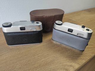 2 Fotocamere VIKING Grigia e Nera + 1 Custodia