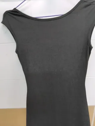 Vestido largo negro Talla XS/S puesto un rato