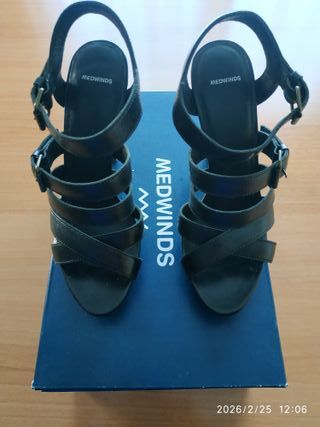 Sandalias tacón alto mujer Talla 38