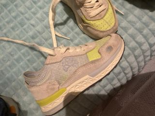 Zapatillas Scalpers niño beige/verde