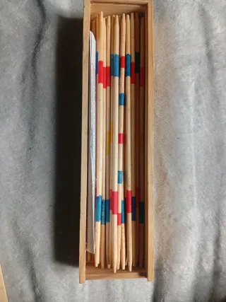 Juego Mikado de madera