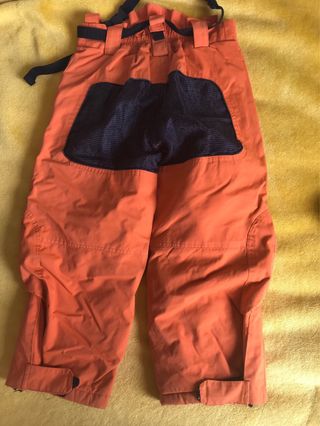 Pantalón de esquí naranja Spyder para niño
