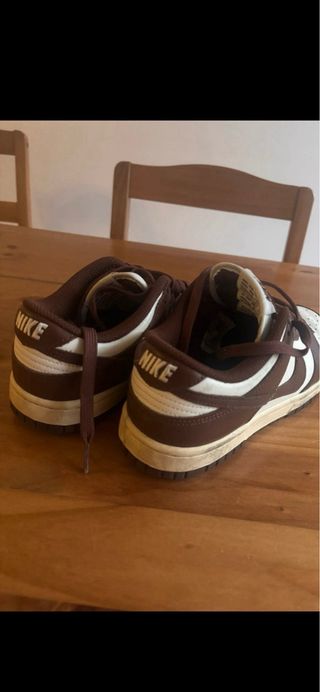 Nike Dunk Low Marrón y Blanco