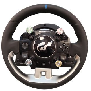 VOLANTE THRUSTMASTER T-GT II PACK GT WHEEL+BASE PC/PS4/PS5+CAJA Y CABLES