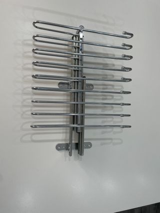 Pantalonero estraibile in metallo