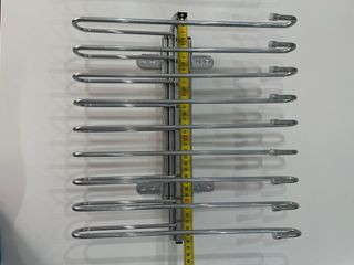 Pantalonero estraibile in metallo