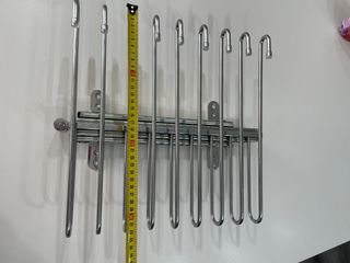 Pantalonero estraibile in metallo