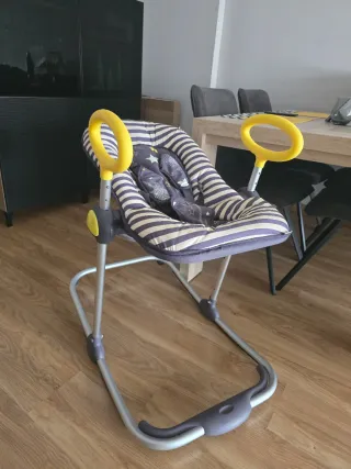 Hamaca Béaba Up & Down y arco de juegos