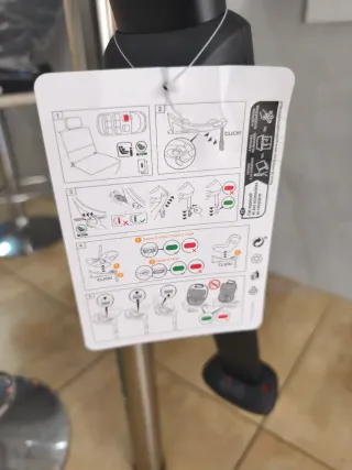 Cybex golf G black pu1 base giratoria