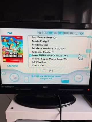 Nintendo Wii con Accesorios y Disco Duro