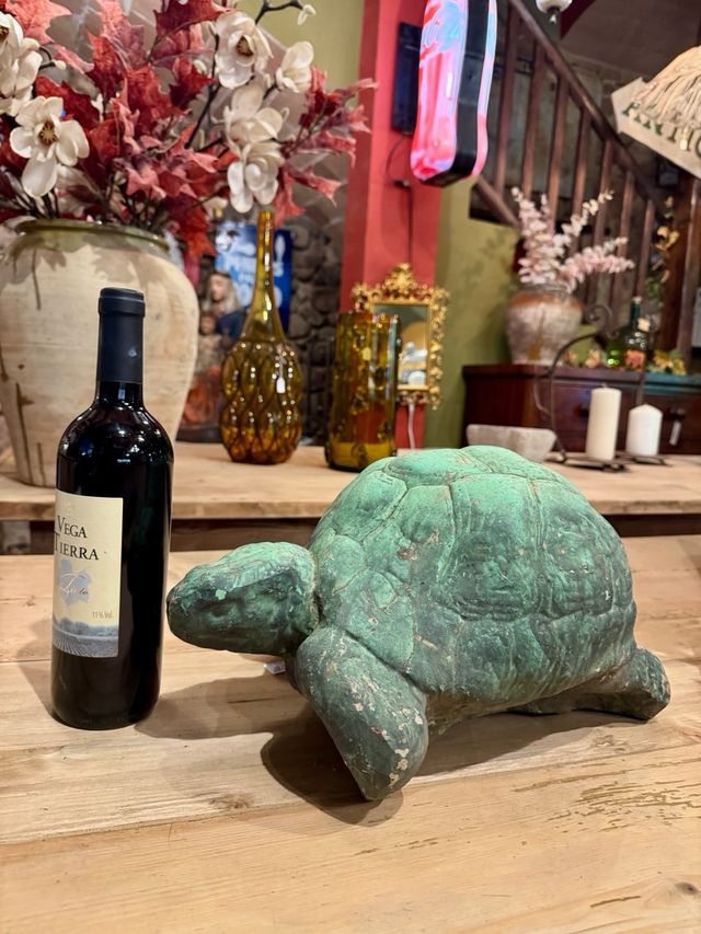 Figura Tortuga Terracota Vintage