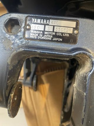 Motor fueraborda Yamaha 5 CV