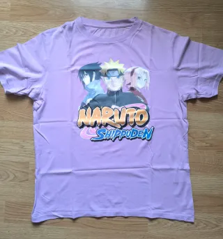 Camiseta Naruto Shippuden Manga Corta