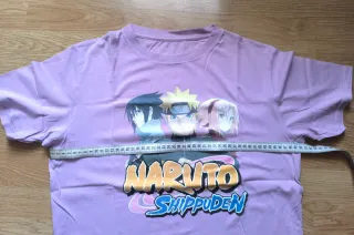 Camiseta Naruto Shippuden Manga Corta