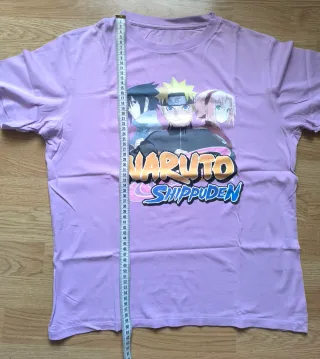Camiseta Naruto Shippuden Manga Corta