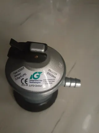 Regulador para bombona de gas