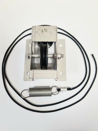 Polea para entrada de aire con resorte