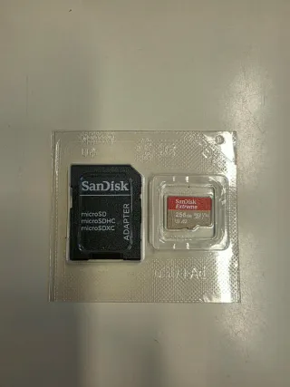 SanDisk Extreme 256GB MicroSD + Adattatore