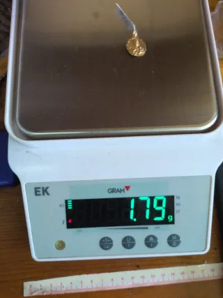 Escapulario Oro 18k 18mm