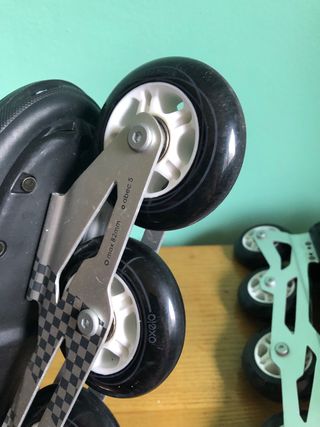 Patines en línea Oxelo negros talla 40