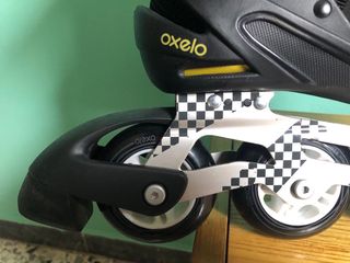 Patines en línea Oxelo negros talla 40