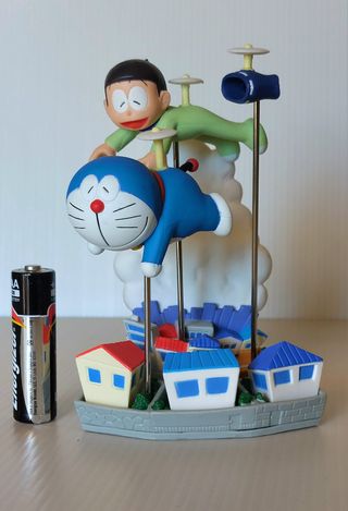 Diorama Doraemon Nobita First Hopter ShoPro