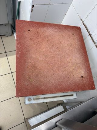 Pilón acero inoxidable y portacuchillos