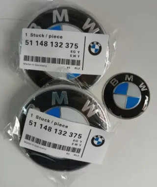 2 Emblema bmw Pegatina volante