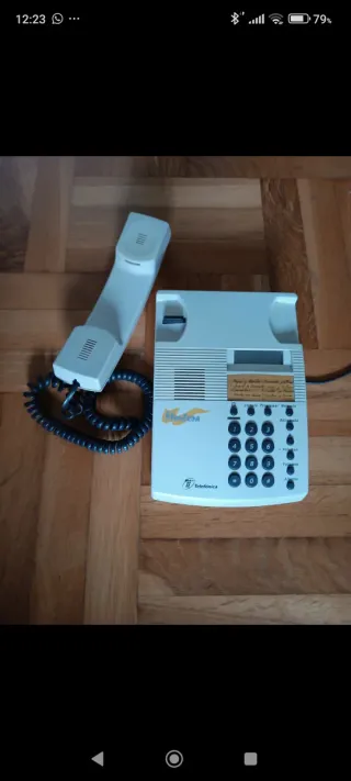 Teléfono fijo Montera beige