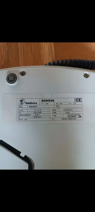 Teléfono fijo Montera beige