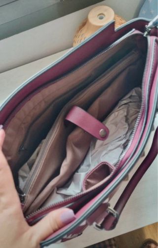 Bolso Morado para Oficina o Universidad