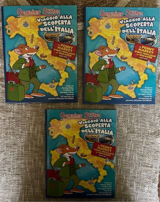 Album figurine Geronimo Stilton Vendo a 3,00€l’uno