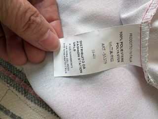 Vestido largo estampado rayas