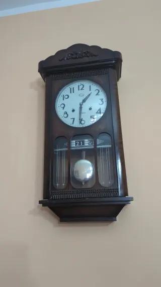 Reloj de Pared Antiguo Madera