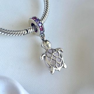 CHARM TORTUGA ROSA MURANO